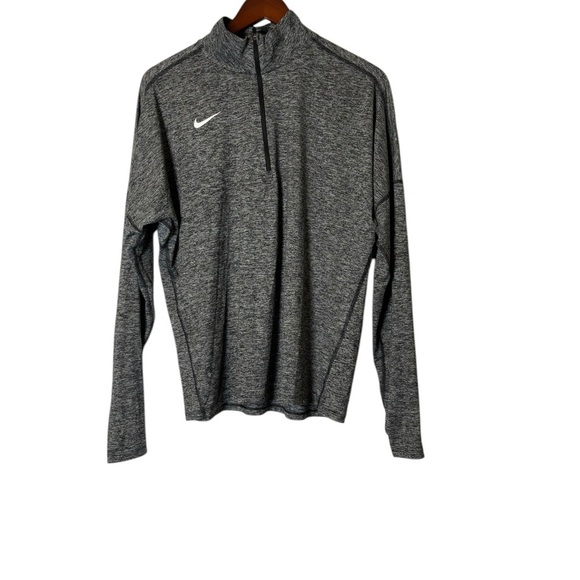 Nike Women’s Dri- Fit Heather Gray Running Lightweight Pullover- Size XL - Picture 1 of 7